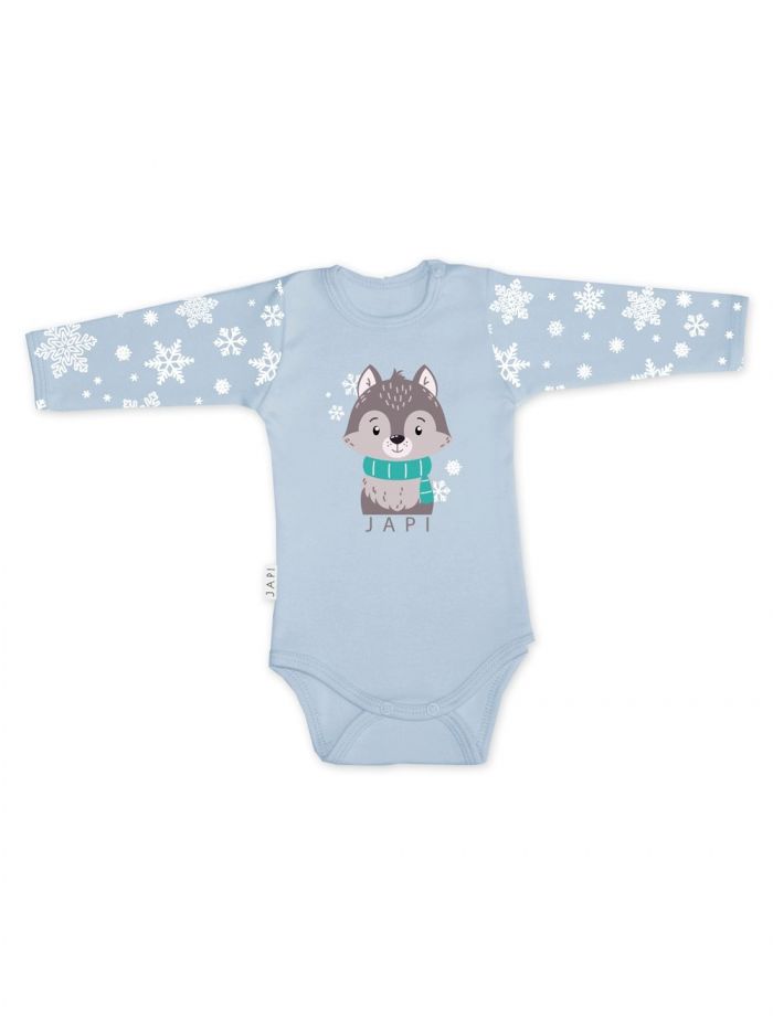 Detské body 1F BABY WOLF s dlhým rukávom