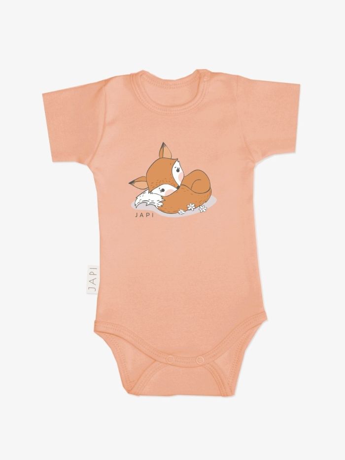 Detské body BABY FOX s krátkym rukávom