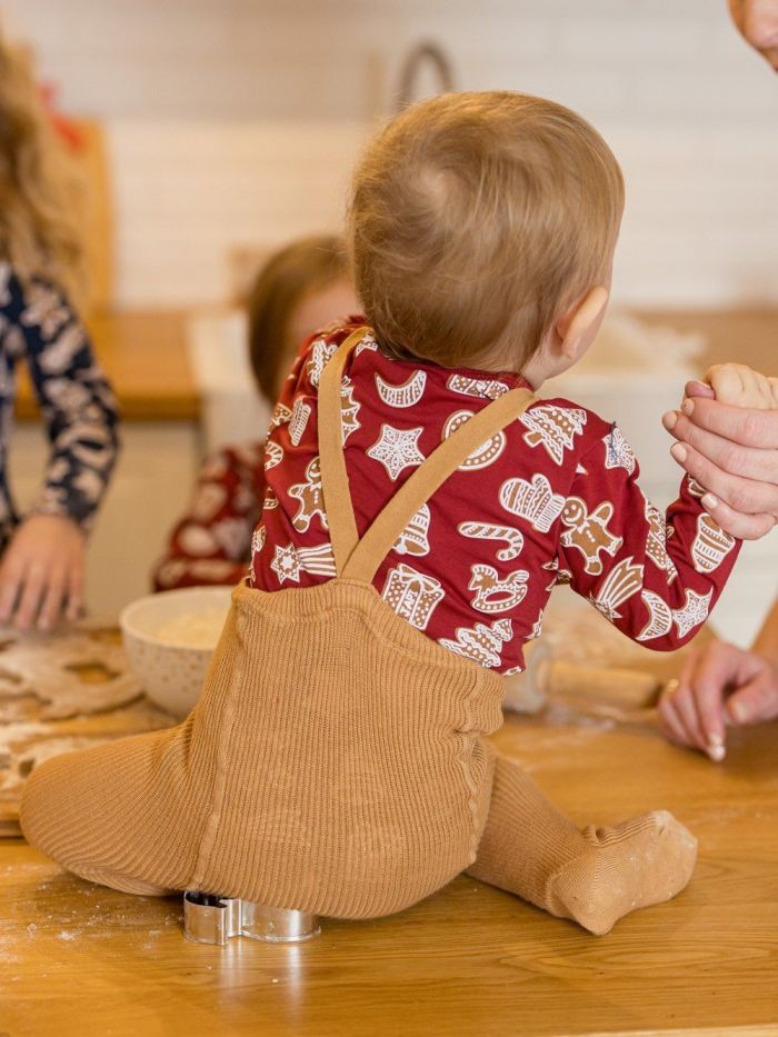 Detské body GINGERBREAD s dlhým rukávom