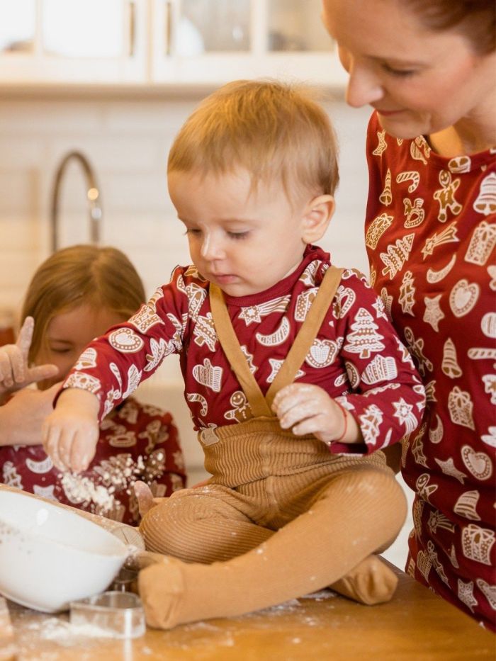 Detské body GINGERBREAD s dlhým rukávom