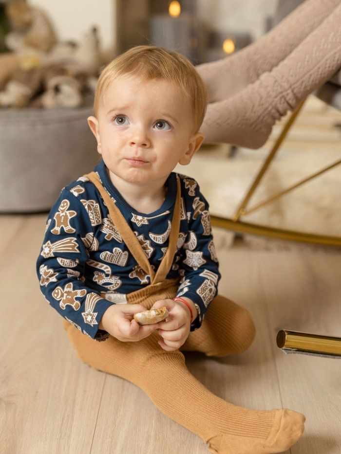 Detské body GINGERBREAD s dlhým rukávom