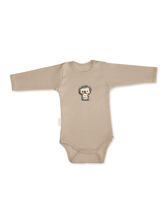 Detské body LOVELY HEDGEHOG s dlhým rukávom