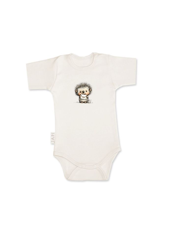 Detské body LOVELY HEDGEHOG s krátkym rukávom