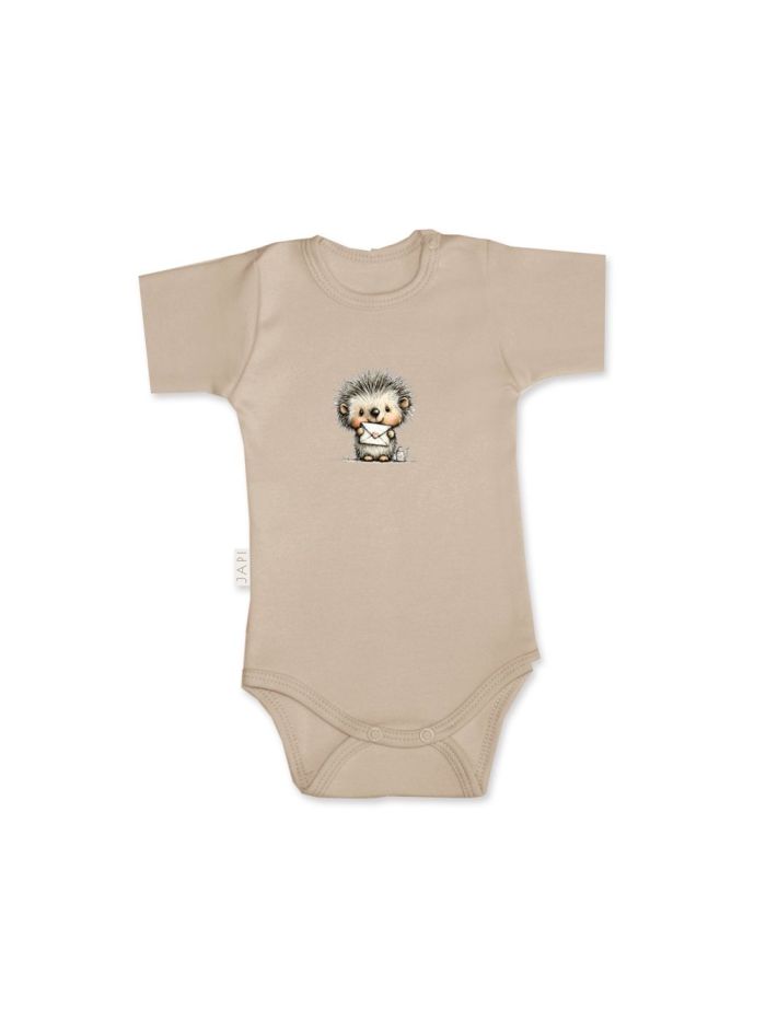 Detské body LOVELY HEDGEHOG s krátkym rukávom
