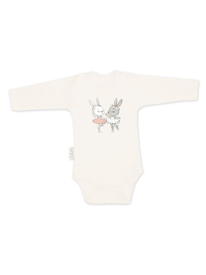 Detské body pre dievčatá s dlhým rukávom