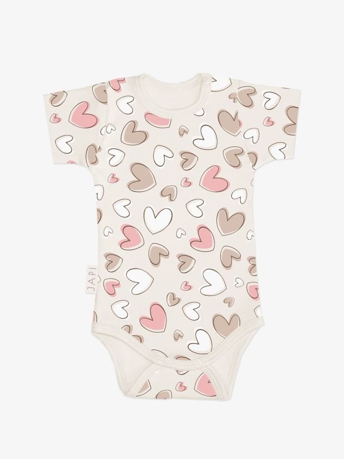 Detské body pre dievčatá DARLING s krátkym rukávom