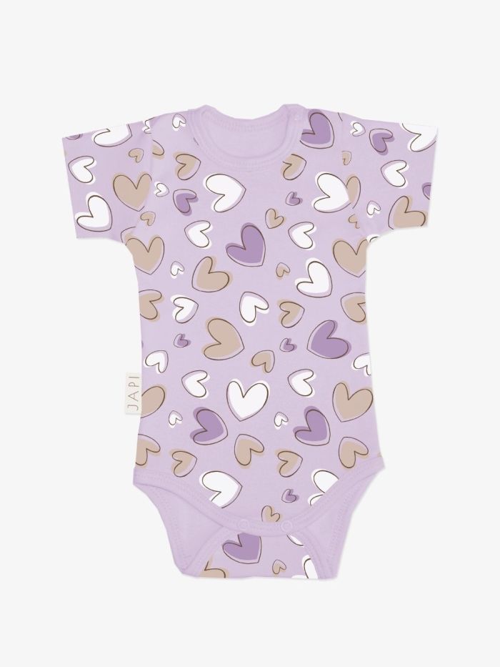 Detské body pre dievčatá DARLING s krátkym rukávom