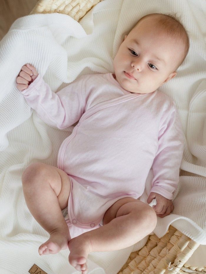 Detské body prekladacie CARE s dlhým rukávom