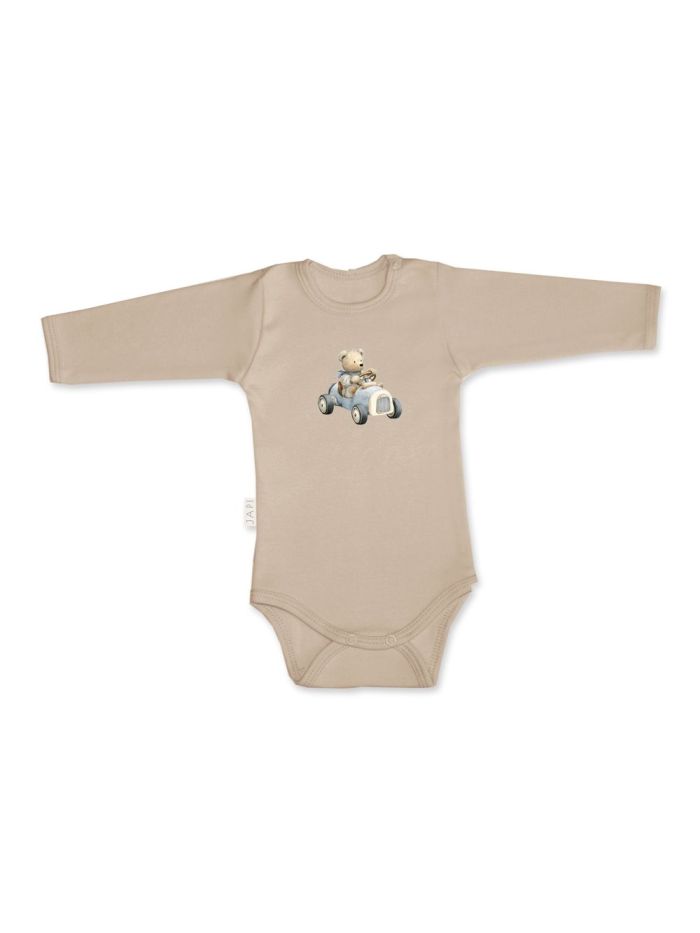 Detské body TEDDY CAR s dlhým rukávom