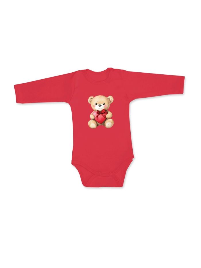 Detské body TEDDY LOVE s dlhým rukávom
