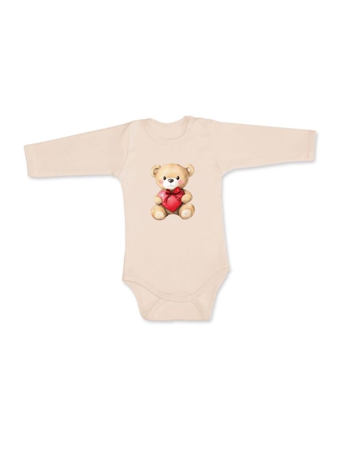 Detské body TEDDY LOVE s dlhým rukávom