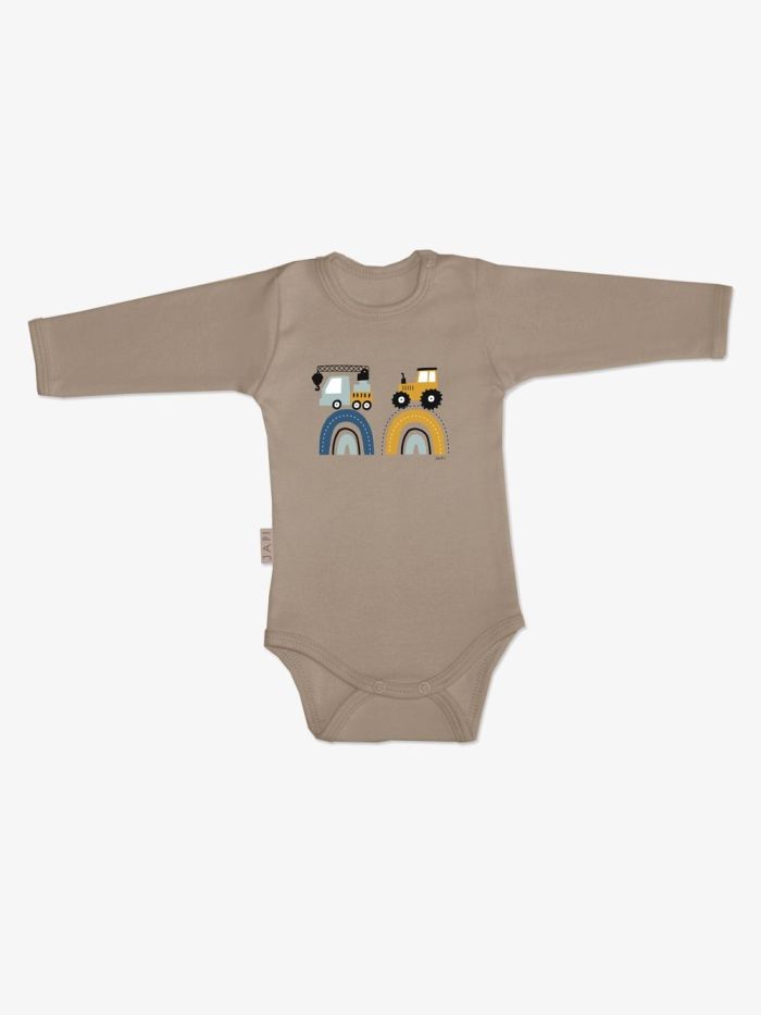 Detské body WHEELS s dlhým rukávom