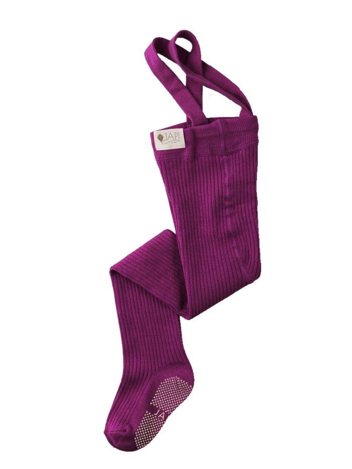 Detské pančuchy na traky protišmykové RIB SLIM 2