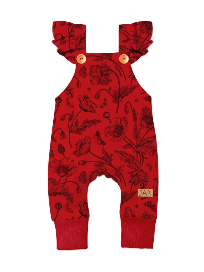 Detské tepláky na traky WILD POPPIES