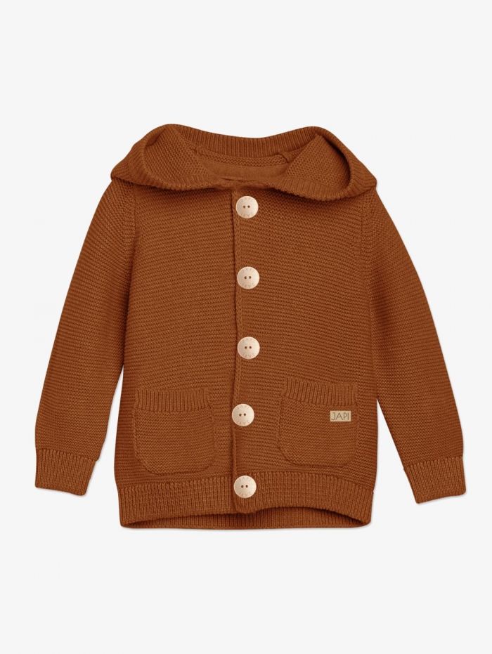 Detský sveter s kapucňou FOREST