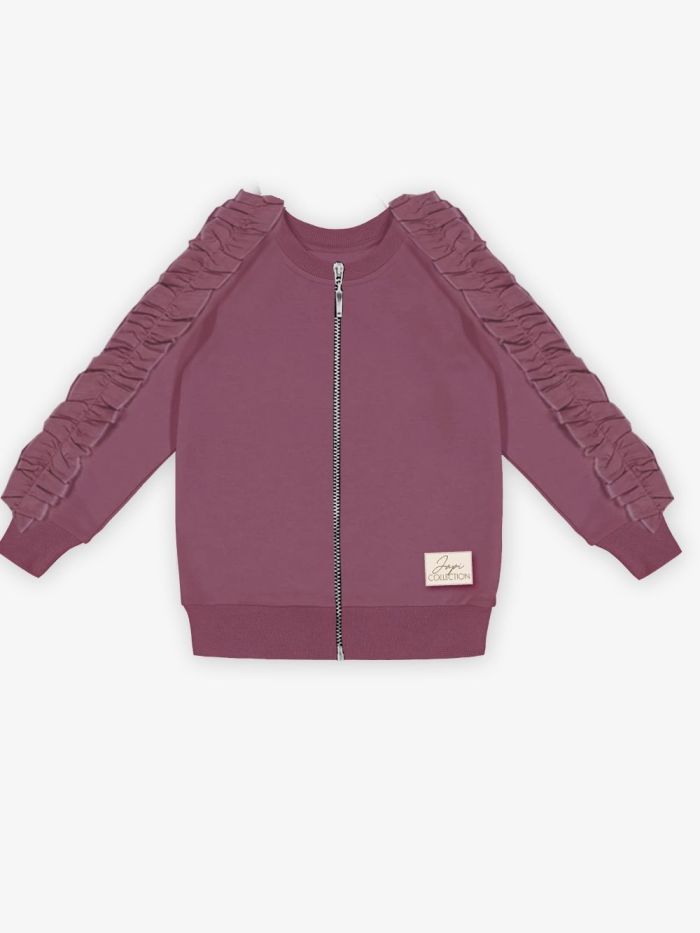 Dievčenská mikina na zips LADY