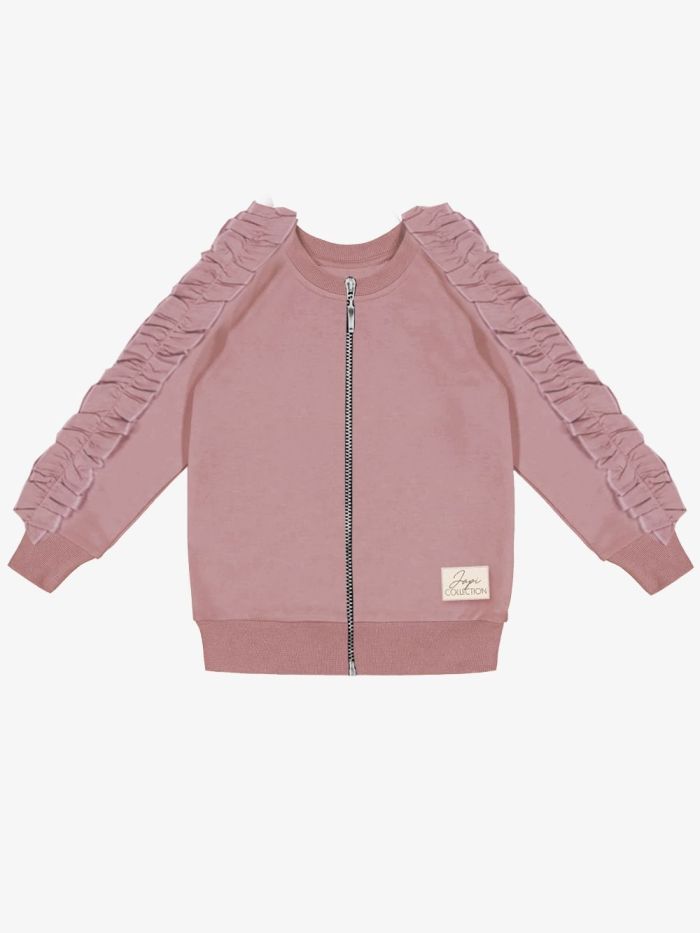 Dievčenská mikina na zips LADY