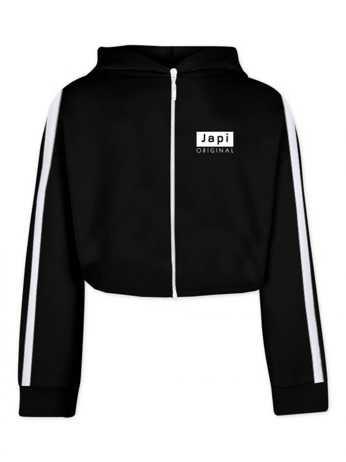 Dievčenská mikina na zips LINE