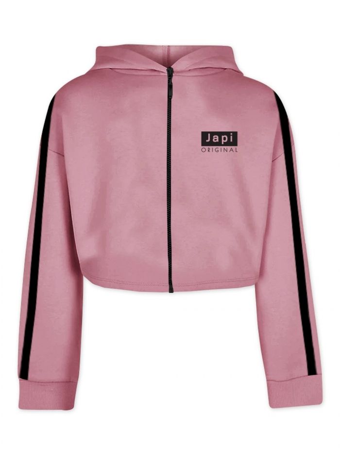 Dievčenská mikina na zips LINE