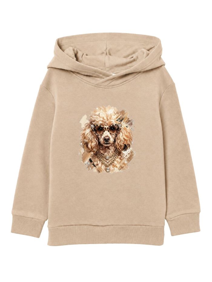 Dievčenská mikina  POODLE
