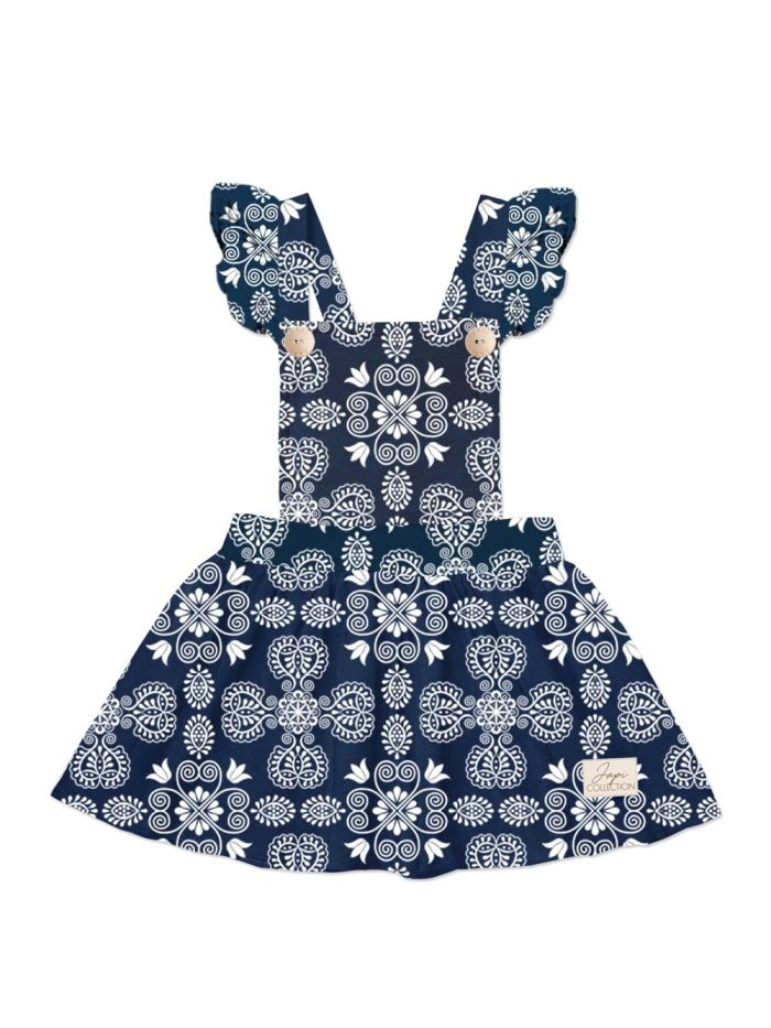 Dievčenská šatová sukňa ORNAMENT