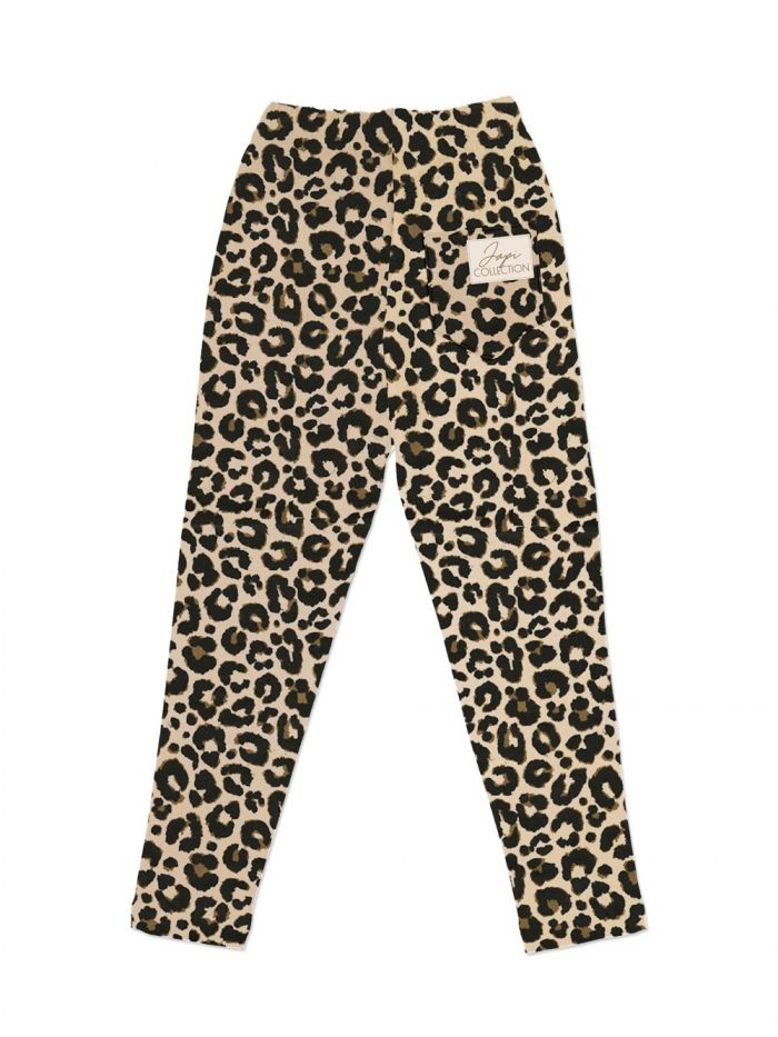 Dievčenské legíny LEOPARD