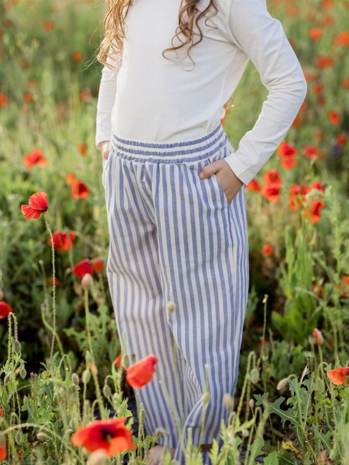 Dievčenské nohavice STRIPES