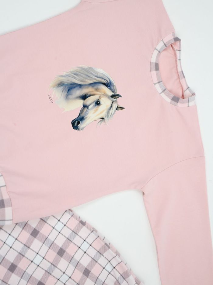 Dievčenské pyžamo WHITE HORSE