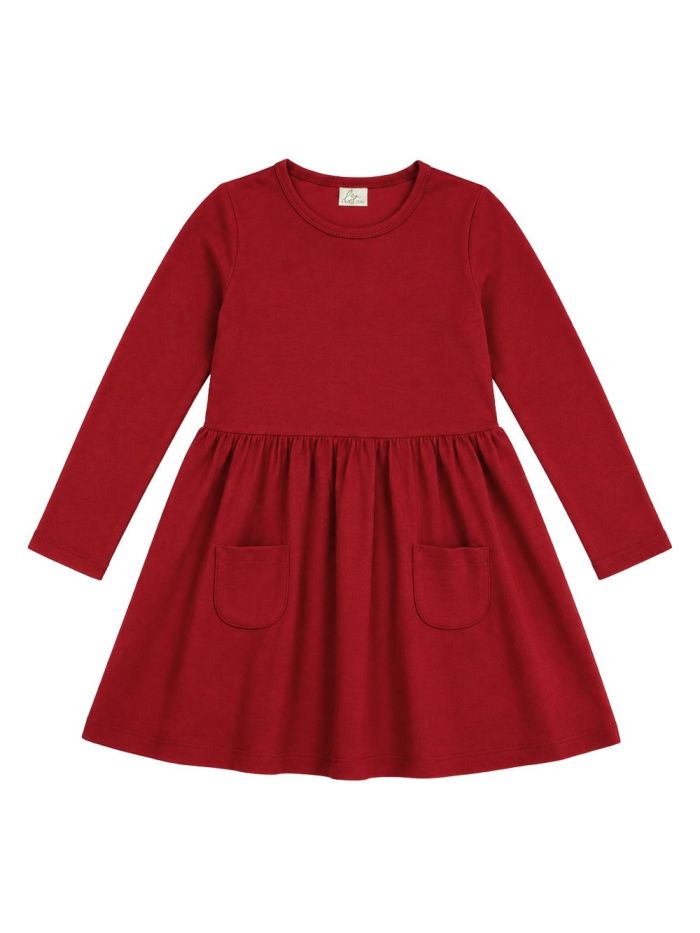 Dievčenské šaty 1F GIRLS COLORS s dlhým rukávom