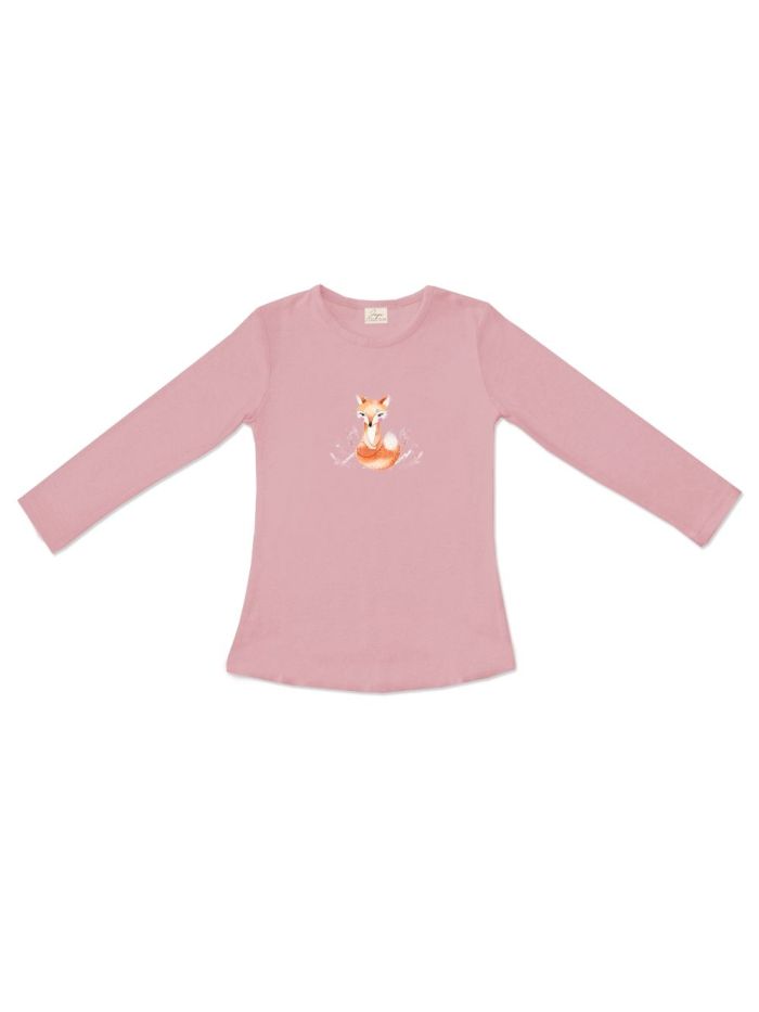 Dievčenské tričko FOX s dlhým rukávom