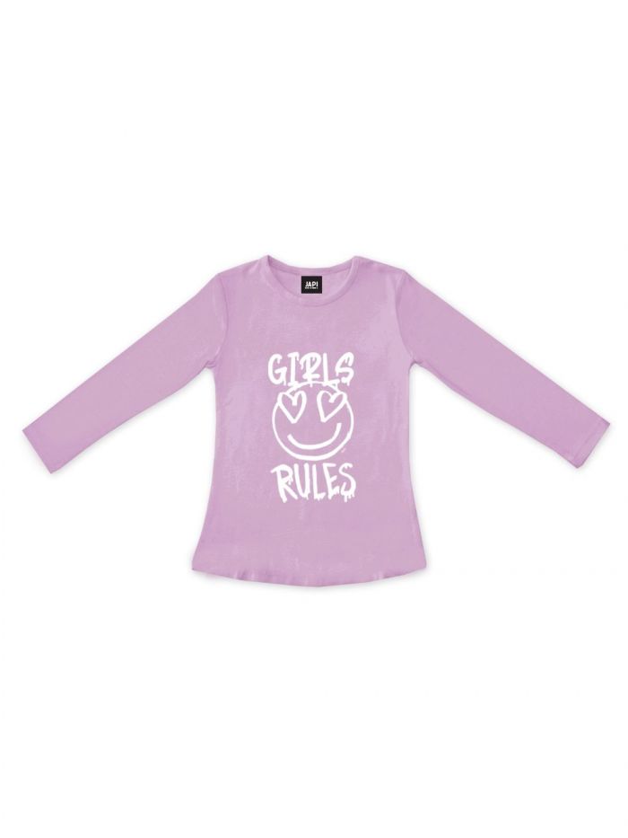 Dievčenské tričko s dlhým rukávom