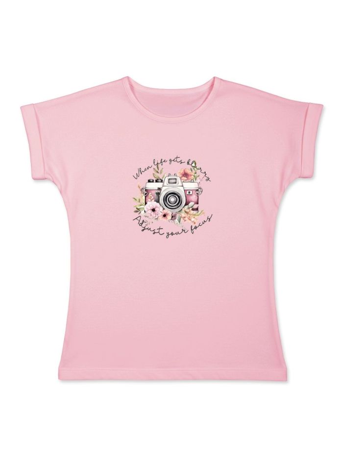 Dievčenské tričko MEMORIES s krátkym rukávom