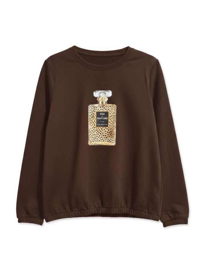 Dievčenské tričko PARFUM s dlhým rukávom