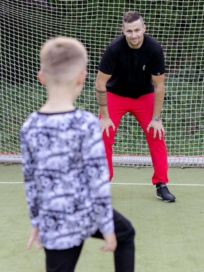 E-shop Pánske tričko 1F FOOTBALL s krátkym rukávom