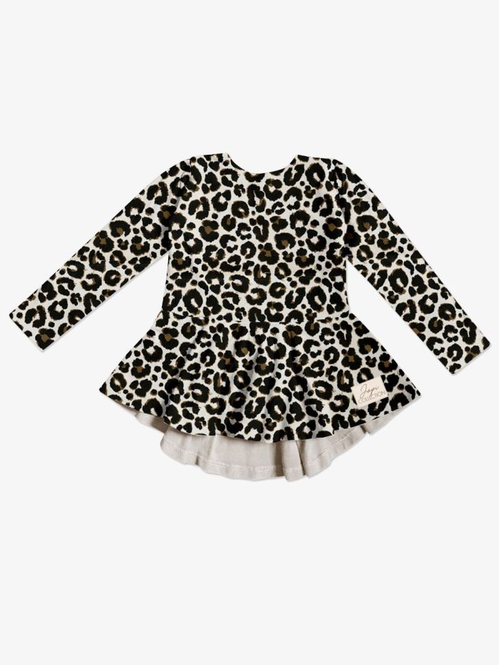 Dievčenská tunika s dlhým rukávom