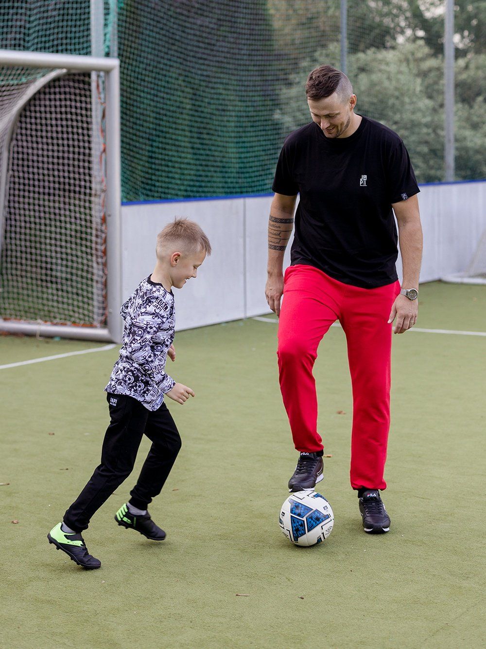Pánske tričko 1F FOOTBALL s krátkym rukávom