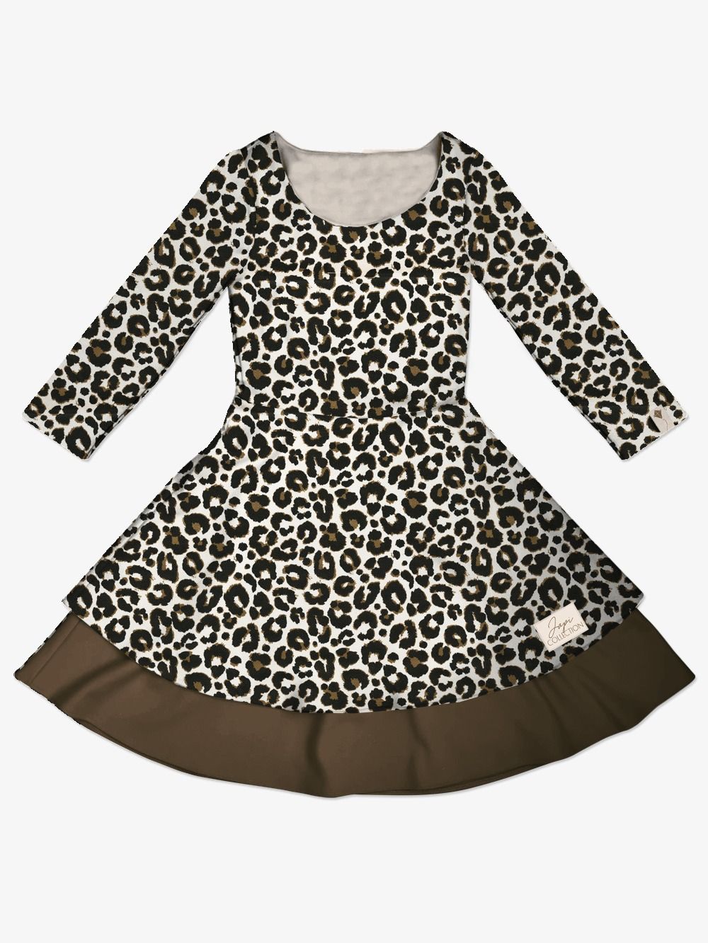 Dámske šaty s gepardím vzorom