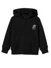 Chlapčenská mikina na zips hrubá CHARCOAL