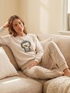 Dámske pyžamo LOVELY HEDGEHOG s dlhým rukávom