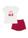 Dámske pyžamo  SWEET CHERRY s krátkym rukávom