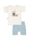 Detská súprava tričko+kraťasy TEDDY CAPTAINs krátkym rukávom