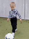 Detské body FOOTBALL s dlhým rukávom