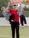 Detské body FOOTBALL s dlhým rukávom