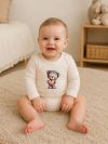 Detské body  LOVELY TEDDY s dlhým rukávom