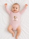 Detské body prekladacie TEDDY PRINCESS  s dlhým rukávom