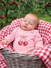 Detské body SWEET CHERRY s dlhým rukávom