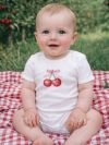 Detské body SWEET CHERRY s krátkym rukávom