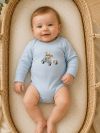 Detské body TEDDY CAR s dlhým rukávom