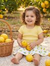 Dievčenské šaty LEMONS s krátkym rukávom