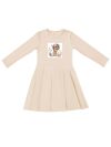 Dievčenské šaty ROMANTIC GIRL s dlhým rukávom